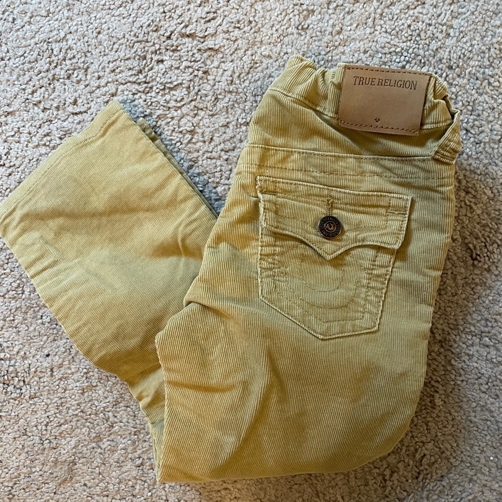 True Religion Corduroy pants